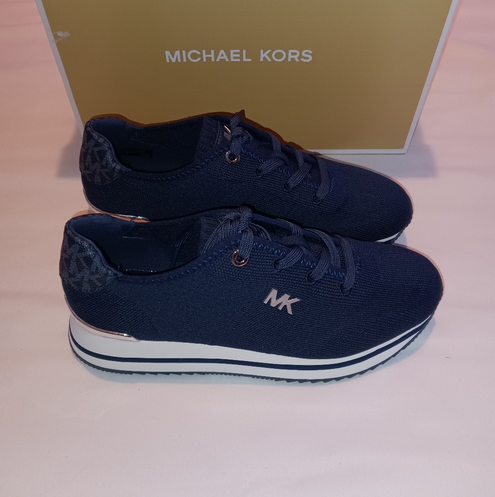 Michael Kors Monique Knit Trainer Sneakers
